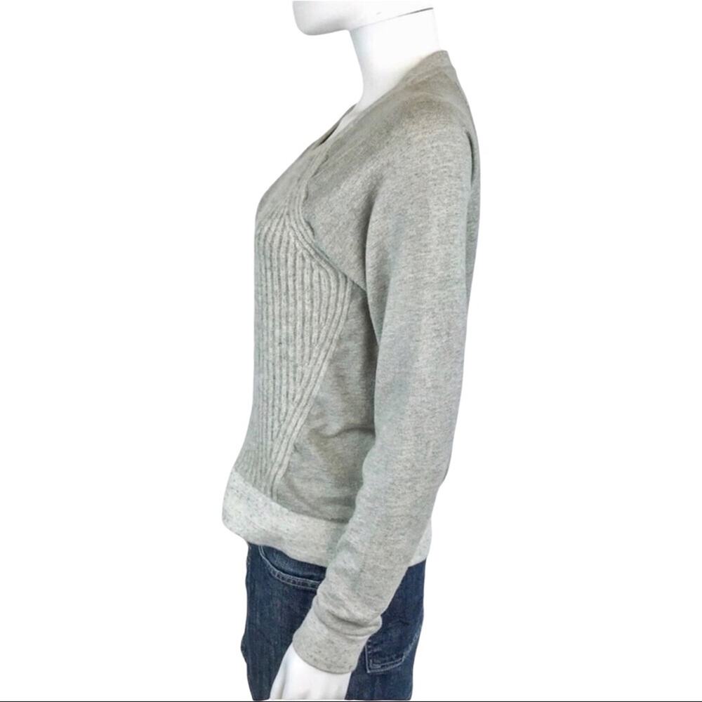 J. Crew Wool Blend Gray Sweatshirt & Sweater Outdoor & Cozy - Picture 5 of 8